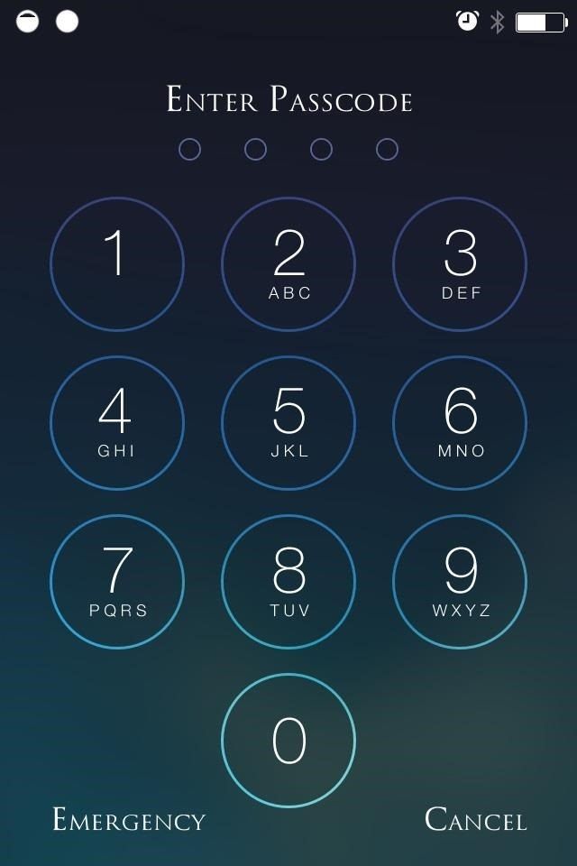 Use a passcode